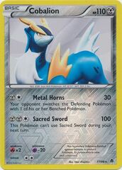 Cobalion - 77/98 - Holo Rare - Reverse Holo