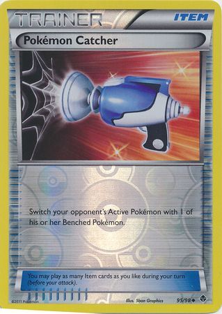 Pokemon Catcher - 95/98 - Uncommon - Reverse Holo