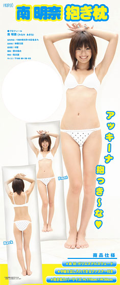 Akina Minami Hugging Pillow Cover