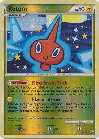 Rotom - 20/90 - Rare - Reverse Holo