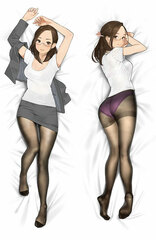 Miru Tights Hugging Pillow Cover Yuiko Okuzumi