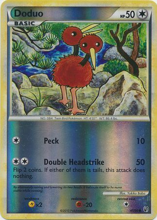 Doduo - 45/90 - Common - Reverse Holo