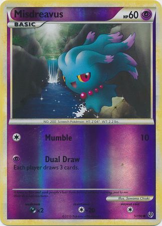 Misdreavus - 57/90 - Common - Reverse Holo