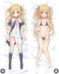 Motoko Nishihara Hugging Pillow Cover (New Illustration by Yuika Tokuno)