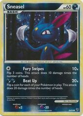 Sneasel - 68/90 - Common - Reverse Holo