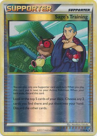 Sages Training - 77/90 - Uncommon - Reverse Holo