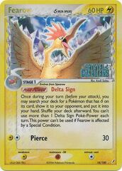 Fearow (Delta Species) - 18/100 - Rare - Reverse Holo