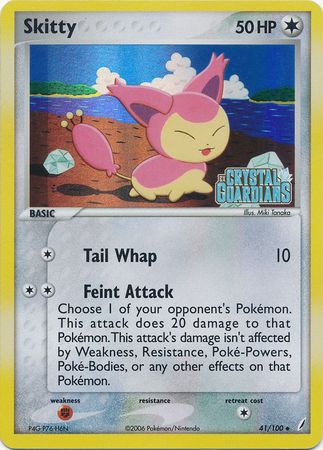 Skitty - 41/100 - Uncommon - Reverse Holo