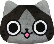 Monster Hunter Felyne Diecut Face Cushion - Melynx