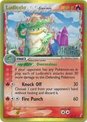 Ludicolo (Delta Species) - 6/100 - Holo Rare - Reverse Holo