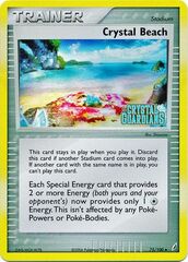 Crystal Beach - 75/100 - Uncommon - Reverse Holo