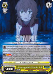 Unstoppable Words, Lili - DDM/S88-E013 - U