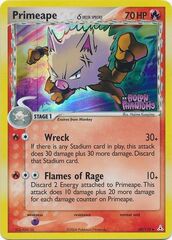 Primeape - 50/110 - Uncommon - Reverse Holo