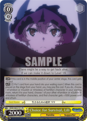 Choice for Survival, Lili - DDM/S88-E101 - PR - Foil