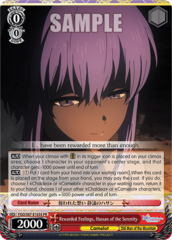 Rewarded Feelings, Hassan of the Serenity - FGO/S87-E103S - PR - Foil