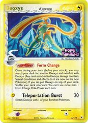 Deoxys (Speed) - 6/110 - Holo Rare - Reverse Holo