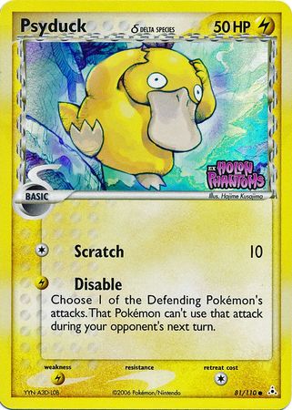 Psyduck - 81/110 - Common - Reverse Holo