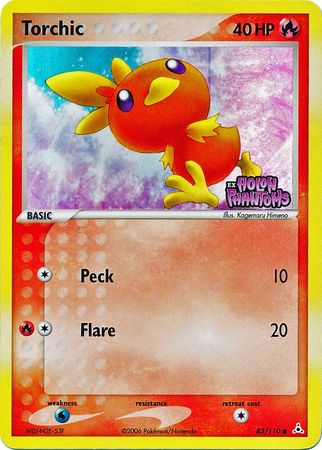 Torchic - 83/110 - Common - Reverse Holo