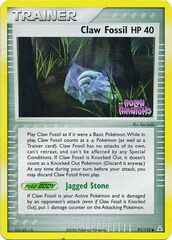 Claw Fossil - 91/110 - Common - Reverse Holo