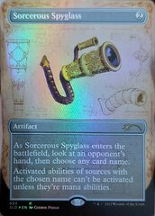 Sorcerous Spyglass (693) - Foil - Borderless