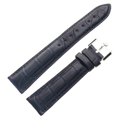 Ulysse Nardin - Cousu Main Dark Blue Alligator Strap (20mm x 17mm) - N512496