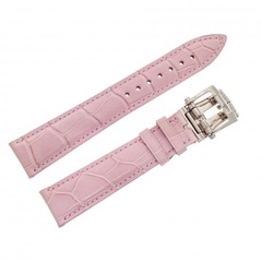 Ulysse Nardin - Pink Alligator Strap With UN Deployant Buckle (19x16) - N514541