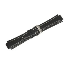 Victorinox Peak II Large - Black Leather Strap With Buckle - 003509