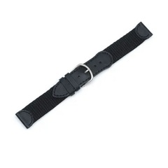 Victorinox Original - Black Nylon & Leather Strap With Buckle 19 mm - 20001