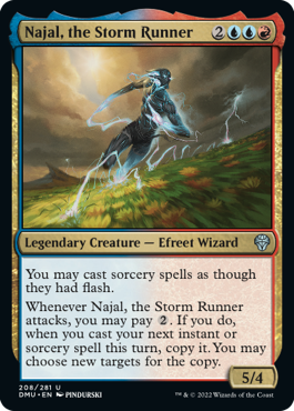 Najal, the Storm Runner - Foil