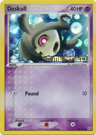 Duskull - 46/106 - Common - Reverse Holo