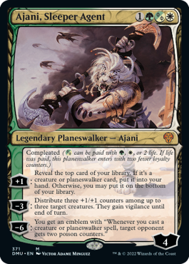 Ajani, Sleeper Agent (371) - Foil