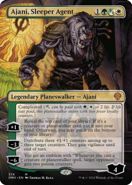 Ajani, Sleeper Agent (376) - Borderless