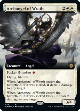 Archangel of Wrath - Foil - Extended Art