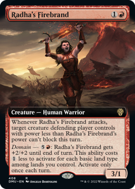 Radhas Firebrand - Extended Art