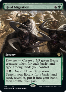 Herd Migration - Extended Art