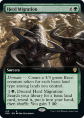 Herd Migration - Foil - Extended Art