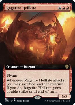 Ragefire Hellkite - Extended Art