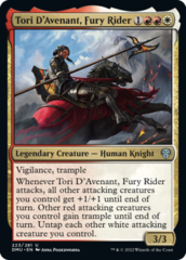 Tori D'Avenant, Fury Rider - Foil