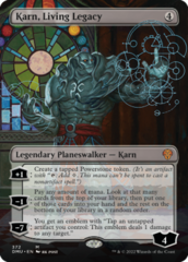 Karn, Living Legacy (Borderless) - Foil