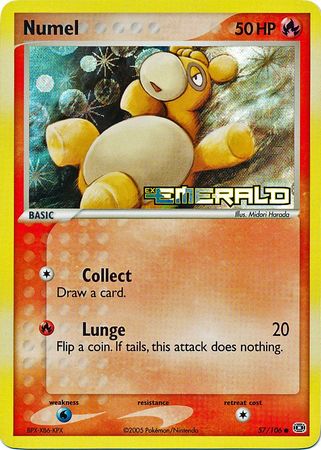 Numel - 57/106 - Common - Reverse Holo