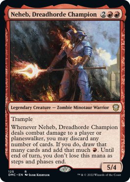 Neheb, Dreadhorde Champion