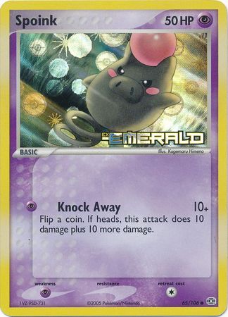 Spoink - 65/106 - Common - Reverse Holo