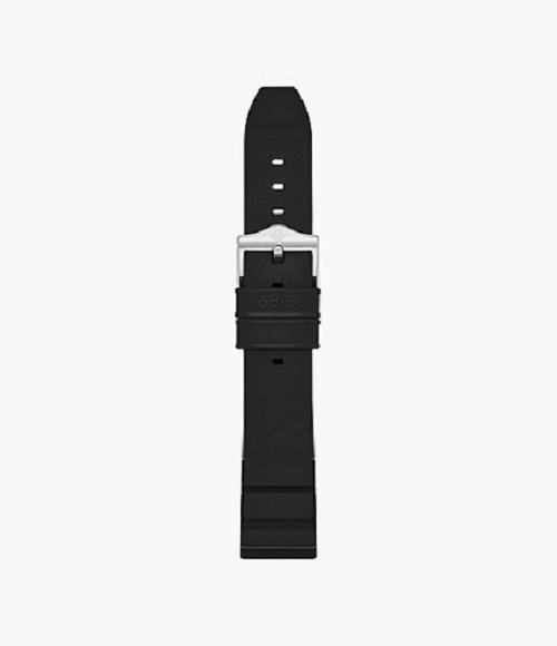 Zodiac Pro-Diver 20mm Black Rubber Strap - ZOS1017
