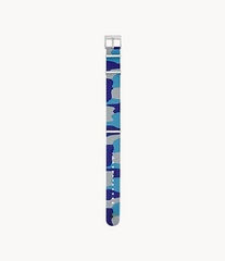 Zodiac 20mm Multicolored Caoutchouc Rubber Field Strap - ZOS1012