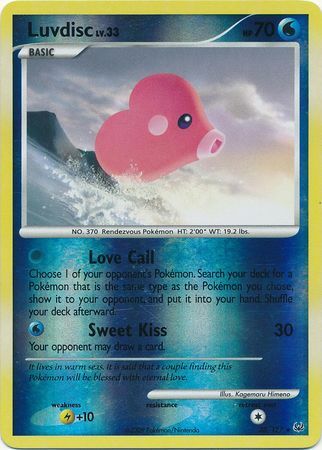 Luvdisc - 35/127 - Rare - Reverse Holo