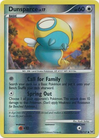 Dunsparce - 73/127 - Common - Reverse Holo