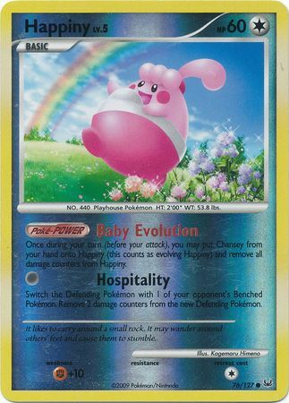 Happiny - 76/127 - Common - Reverse Holo