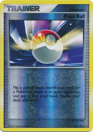 Poke Ball - 113/127 - Uncommon - Reverse Holo