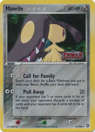 Mawile - 17/108 - Rare - Reverse Holo