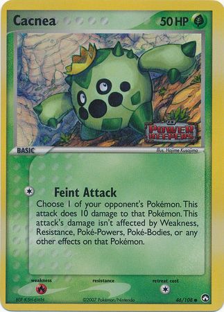 Cacnea - 46/108 - Common - Reverse Holo